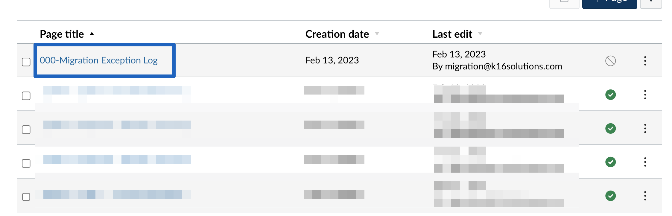 How do I use the Exception Log in a migrated GauchoSpace course? – UCSB ...