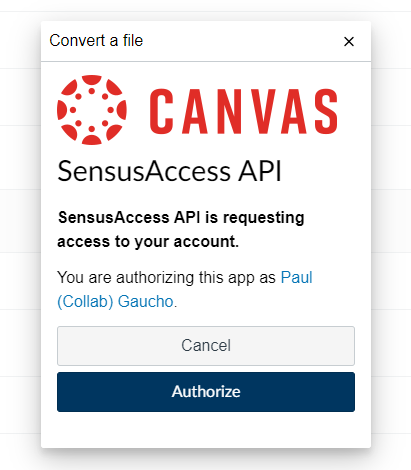 Sensus Access Integration In UCSB Canvas – UCSB Support Desk Collaboration