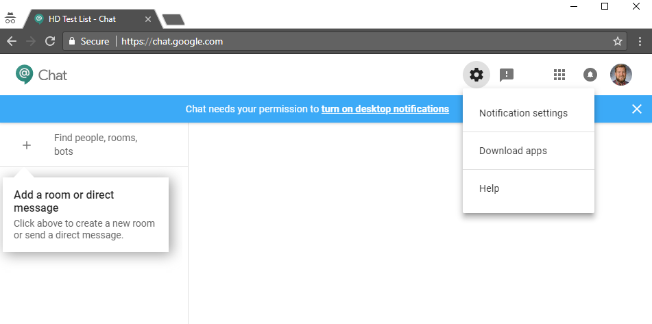 Install And Setup Google Hangouts Chat Ucsb Support Desk Collaboration